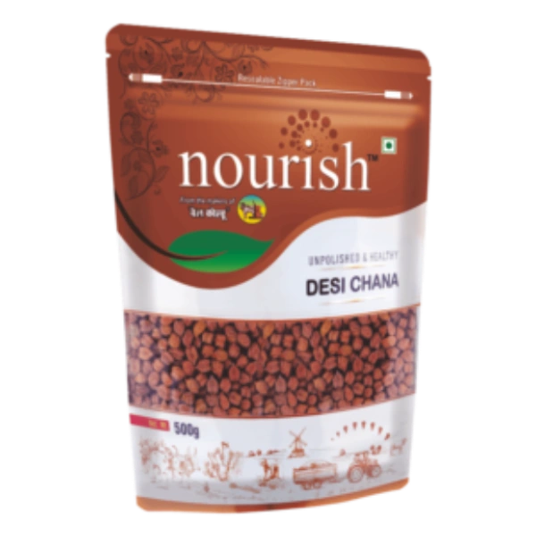 Nourish Desi Chana - 500 gm